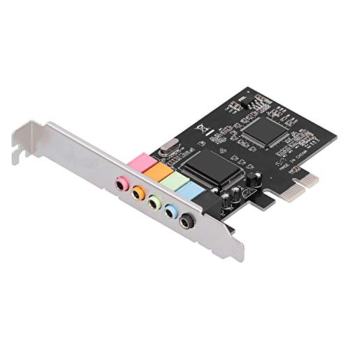 NIZUUONE PCI E 5.1 ​​Soundkarte CMI8738 Chip Stereo Audiokarte Unterstützt 7 Desktop-Computer von NIZUUONE