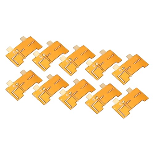 NIZUUONE Schalter OLED EMMC Flexkabel Chip DATA0 für Spielekonsole Motherboard-Verbindungsplatine Verankert Hwfly-Chip, Zuverlässiges PCB-Material Gelb NIZUUONE Schalter OLED EMMC Flexkabel Chip DATA0 für Spielekonsole Motherboard-Verbindungsplatine Verankert Hwfly-Chip, Zuverlässiges PCB-Material Gelb von NIZUUONE