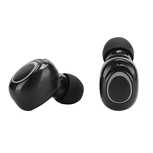 NIZUUONE V5.0 S11 -Kopfhörer, Echter Kabelloser Binauraler Touch-Control-Kopfhörer für Musikliebhaber, Schwarz von NIZUUONE