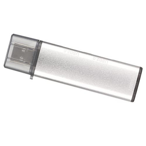 USB3.0-Hub, 3 Ports, Kompakter Hochgeschwindigkeits-USB-Erweiterungsadapter für Tastatur, Laptop, Drucker (Silver) von NIZUUONE