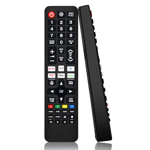 Universelle Samsung TV Fernbedienung Kompatibel mit Allen Smart TVs LED LCD HDTV 3D, Samsung Smart TV Fernbedienung mit Tasten für Netflix Universelle Samsung TV Fernbedienung Kompatibel mit Allen Smart TVs LED LCD HDTV 3D, Samsung Smart TV Fernbedienung mit Tasten für Netflix von NJALNKHM