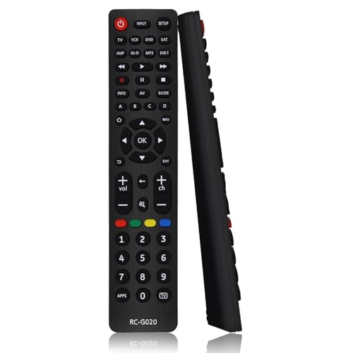 Universal-TV-Fernbedienungsersatz für Hisense, Panasonic, Samsung, LG, Sony, Philips, Sharp und mehr, alle TV-Marken, Universalfernbedienung funktioniert für Kabelboxen, DVD und mehr, 8 Geräte Universal-TV-Fernbedienungsersatz für Hisense, Panasonic, Samsung, LG, Sony, Philips, Sharp und mehr, alle TV-Marken, Universalfernbedienung funktioniert für Kabelboxen, DVD und mehr, 8 Geräte von NJALNKHM