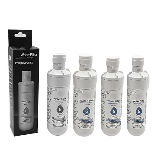 1–6 Stück, Kompatibel Mit LG, Lt1000P Haushaltswasserreiniger, Aktivkohle-Umkehrosmose, Kühlschrank-Eis- Und Wasserfilter-Ersatz(4pcs) von NJIRGOXS