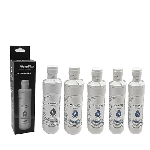 1–6 Stück, Kompatibel Mit LG, Lt1000P Haushaltswasserreiniger, Aktivkohle-Umkehrosmose, Kühlschrank-Eis- Und Wasserfilter-Ersatz(5pcs) von NJIRGOXS