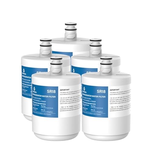 5231JA2002A Kühlschrank-Wasserfilter-Ersatz, Kompatibel Mit LG, LT500P, GEN11042FR-08, ADQ72910911, Kompatibel Mit Kenmore, 9890 46-9890 LFX25974ST, 1–5 Stück(5pcs) von NJIRGOXS