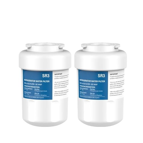 Filterersatz, Kompatibel Mit GE, Kühlschrank-Wasserfilter FMG-1, Kompatibel Mit Kenmore, 46-9991, 1-4er-Pack(2pcs) von NJIRGOXS
