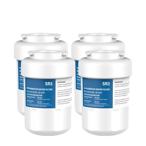 Filterersatz, Kompatibel Mit GE, Kühlschrank-Wasserfilter FMG-1, Kompatibel Mit Kenmore, 46-9991, 1-4er-Pack(4pcs) von NJIRGOXS