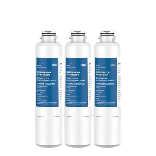 Kompatibel Mit Samsung, DA29-00020B Kühlschrank-Wasserfilter For DA29-00020A/B HAF-CIN/EXP 46-9101 RF4267HARS RF263TEAESG, 1–5 Stück(3pcs) von NJIRGOXS