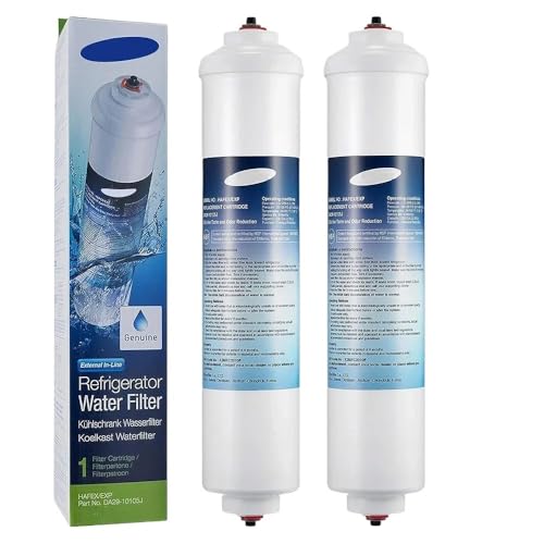 Kompatibel Mit Samsung, DA29-10105J Kühlschrank-Wasserfilter WSF-100 Aqua-Pure Plus, Kompatibel Mit LG, 5231JA2010B(2Pcs) von NJIRGOXS