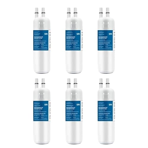 Kühlschrank-Wasserfilter, Kompatibel Mit W10295370A, W10295370W10276924, W10291030, WRL767SIAM, WRS322FDAB, WRS325FDAB, Ersatz(6PCS) von NJIRGOXS