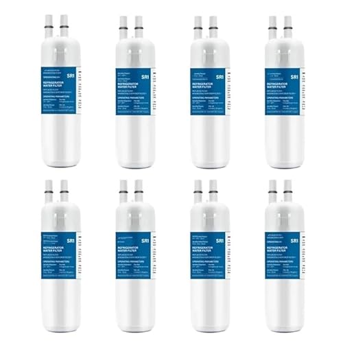 Kühlschrank-Wasserfilter, Kompatibel Mit W10295370A, W10295370W10276924, W10291030, WRL767SIAM, WRS322FDAB, WRS325FDAB, Ersatz(8pcs) von NJIRGOXS