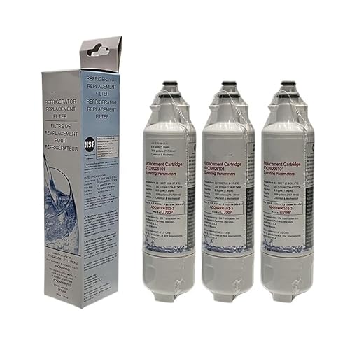 Kühlschrank-Wasserreinigerfilter, Kompatibel Mit LG, LT700p ADQ36006101-ADQ36006102, Kompatibel Mit Kenmore, Wasserfilter 9690(3Pcs) von NJIRGOXS