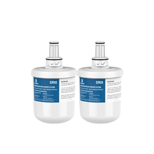 Wasserfilter DA29 00003G, Kompatibel For Samsung, Kühlschrank Wasserfilter Aqua-Pure Plus DA29-00003G DA29-00003B HAFCU1,1-5Pcs(2Pcs) von NJIRGOXS