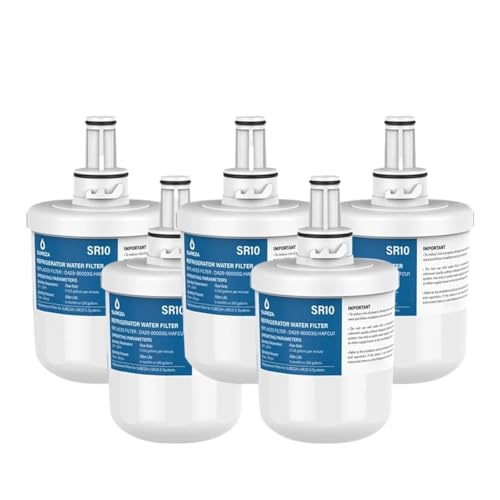 Wasserfilter DA29 00003G, Kompatibel For Samsung, Kühlschrank Wasserfilter Aqua-Pure Plus DA29-00003G DA29-00003B HAFCU1,1-5Pcs(5Pcs) von NJIRGOXS