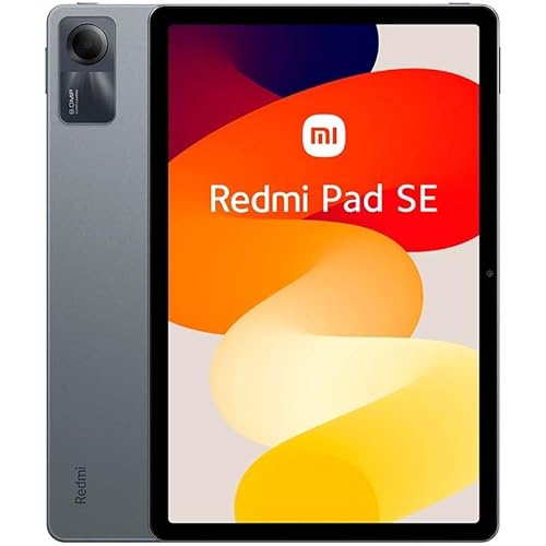 NK Redmi Pad SE Tablet, WiFi, 27,9 cm (11 Zoll) Display, 4 GB/128 GB, FHD+, Bildwiederholrate 90 Hz, Akku 8000 mAh, Grau von NK