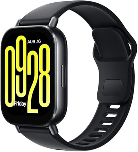 Xiaomi Redmi Watch 5 Active, 5,1 cm (2 Zoll) LCD-Display, 3 Mikrofone und Lautsprecher, bis zu 18 Tage Laufzeit, mehr als 140 Sportmodi, Schwarz von NK