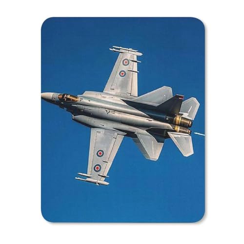 Mauspad mit rutschfester Gummiunterseite, Jet Fighter, wasserdichtes Gaming-Mauspad für Computer, Gamer, Büro, Zuhause Mauspad mit rutschfester Gummiunterseite, Jet Fighter, wasserdichtes Gaming-Mauspad für Computer, Gamer, Büro, Zuhause von NKJJSTES