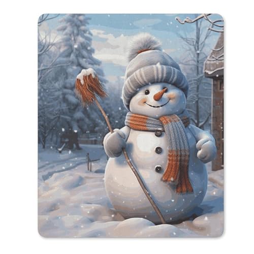 Mauspads mit rutschfester Gummiunterseite, harter Schneemann, wasserdicht, Gaming-Mauspad für Computer, Gamer, Büro, Zuhause Mauspads mit rutschfester Gummiunterseite, harter Schneemann, wasserdicht, Gaming-Mauspad für Computer, Gamer, Büro, Zuhause von NKJJSTES