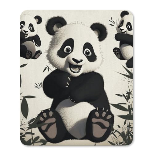 Mauspads mit rutschfester Gummiunterseite, verspielter Panda, wasserdicht, Gaming-Mauspad für Computer, Gamer, Büro, Zuhause Mauspads mit rutschfester Gummiunterseite, verspielter Panda, wasserdicht, Gaming-Mauspad für Computer, Gamer, Büro, Zuhause von NKJJSTES