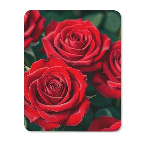 Mauspads mit rutschfester Gummiunterseite, viele rote Rose, wasserdichtes Gaming-Mauspad für Computer, Gamer, Büro, Zuhause Mauspads mit rutschfester Gummiunterseite, viele rote Rose, wasserdichtes Gaming-Mauspad für Computer, Gamer, Büro, Zuhause von NKJJSTES