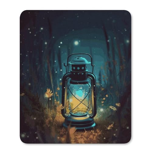 Mauspads mit rutschfester Gummiunterseite, wasserdicht, Gaming-Mauspad mit Glühwürmchen und Laterne, Mauspad für Computer, Gamer, Büro, Zuhause Mauspads mit rutschfester Gummiunterseite, wasserdicht, Gaming-Mauspad mit Glühwürmchen und Laterne, Mauspad für Computer, Gamer, Büro, Zuhause von NKJJSTES