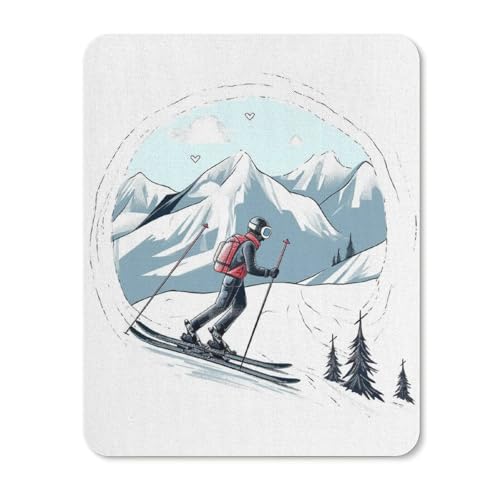 Mauspads mit rutschfester Gummiunterseite, wasserdicht, Gaming-Ski-Thema, Mauspad für Computer, Gamer, Büro, Zuhause Mauspads mit rutschfester Gummiunterseite, wasserdicht, Gaming-Ski-Thema, Mauspad für Computer, Gamer, Büro, Zuhause von NKJJSTES