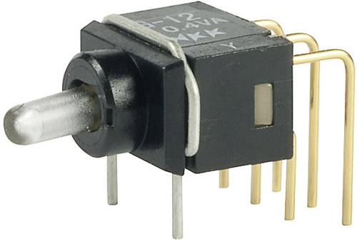 NKK Switches G12JPCF G12JPCF Kippschalter 28V DC/AC 0.1A 1 x Ein/Ein rastend 1St. von NKK Switches