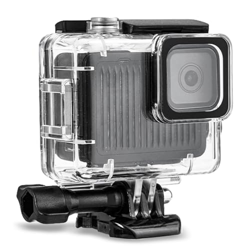 Wasserdichtes Gehäuse für GoPro Hero 4K, 196FT/60M Unterwasser-Tauchgehäuse mit Zubehör, langlebige Schutzhülle für GoPro Hero 4K Action-Kamera, Schnorcheln, Surfen & Extremsport Wasserdichtes Gehäuse für GoPro Hero 4K, 196FT/60M Unterwasser-Tauchgehäuse mit Zubehör, langlebige Schutzhülle für GoPro Hero 4K Action-Kamera, Schnorcheln, Surfen & Extremsport von NKSRCP