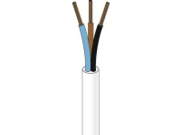 Kunststoffkabel PKL 3X0,75 weiß Sp100 - (100 Meter) von NKT