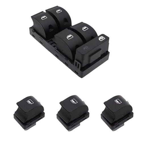 Fenstersteuerschalter Für A4 B6 B7 A4 Für Avant A4 Für Quattro S4 Für Avant 2003-2008 8E0959851B 4F0959855A Auto elektrische Power Master Fenster Schalter(Set) von NLNGNZBZTP