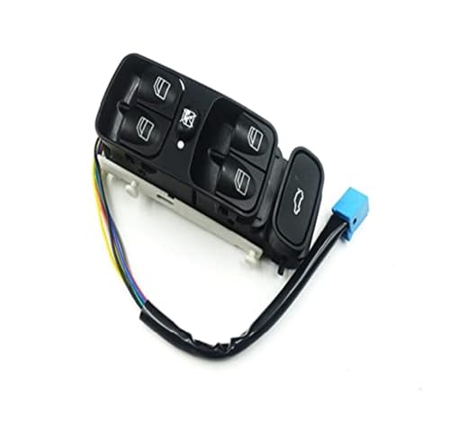 Fenstersteuerschalter Für Benz Für CLK W208 W209 CLK200 CLK240 CLK280 CLK300 CLK350 CLK500 Power Control Fenster Schalter Taste A2098203410(Master Window Switch) von NLNGNZBZTP