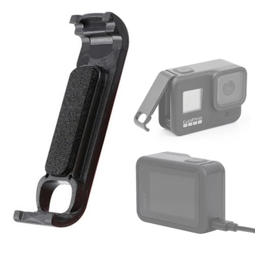 Ersatz-Batterieabdeckung Für Gopro Hero 8, Durchgangs-Batterieabdeckung Mit Typ-C-Ladeanschluss Reparaturteil Kamerazubehör Geeignet Für Gopro Hero 8 von NMD&LR