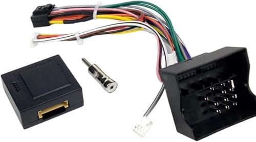 NMJHEVX 16 Pin Radio Kabelbaum CAN Bus Decoder für Ford für C-Max Für Ford Fiesta Für Focus II Für Ford ，Autoradio Kabel von NMJHEVX