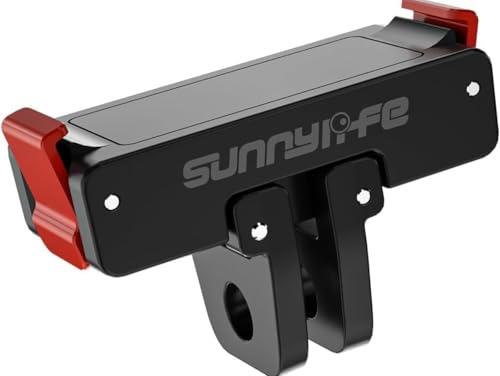 NMJHEVX Schnellspann-Adapterhalterung, magnetischer Verbindungsadapter mit Klauenverschluss, Hals, Motorradclip usw,leichte Basis aus Aluminiumlegierung NMJHEVX Schnellspann-Adapterhalterung, magnetischer Verbindungsadapter mit Klauenverschluss, Hals, Motorradclip usw,leichte Basis aus Aluminiumlegierung von NMJHEVX