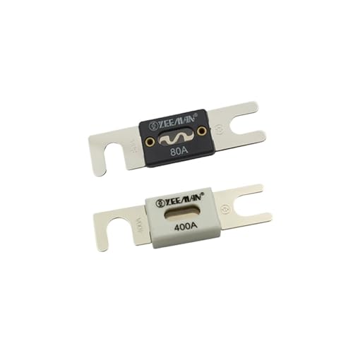 NNDUCQOW Große Gabelsicherung aus Keramik 2 Stück 20A 30A 35A 40A 50A 60A 70A 80A..500A 80V (ANL 82v 355A Ceramic) von NNDUCQOW