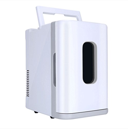 NOALED Kühlbox-Autokühlschrank, 10-Liter-Autokühlschrank, 12 V/24 V, Temperaturkontrollbox für große LKWs, Minikühlschrank von NOALED