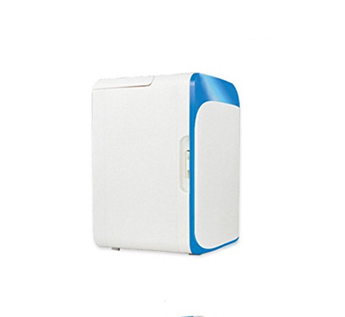 NOALED Kühlbox-Autokühlschrank, 10-Liter-Autokühlschrank, 12-V-Minikühlschrank, Mini-Heizbox. (Farbe: Schwarz) (Blau) von NOALED