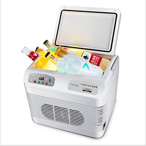 NOALED Kühlbox-Autokühlschrank, 12-Liter-Autokühlschrank, tragbarer Mini-Kühlschrank, Thermostat, Kosmetikbox. von NOALED