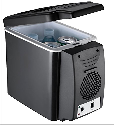 NOALED Kühlbox-Autokühlschrank, 19-Liter-Autokühlschrank, tragbarer Kühlschrankkompressor, AC- und DC-Hot-Spot-System, Thermostat, Medikamentenaufbewahrung, Kosmetikkühlschrank von NOALED