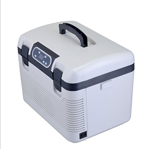 NOALED Kühlbox-Autokühlschrank, 19-Liter-Autokühlschrank, tragbarer Mini-Kühlschrank, AC- und DC-Hotspot-System, Thermostat. von NOALED
