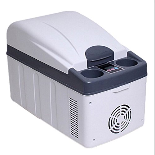NOALED Kühlbox-Autokühlschrank, 20-Liter-Autokühlschrank, tragbarer Mini-Kühlschrank, 12-V-AC-DC-Hot-Spot-System, Thermostat, Medikamentenschrank, Kosmetik von NOALED