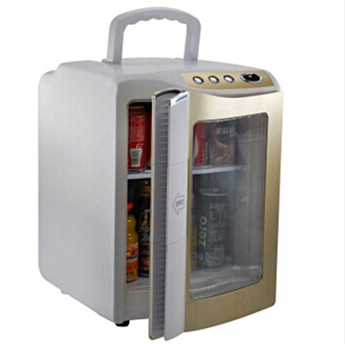 NOALED Kühlbox-Autokühlschrank, 20-Liter-Autokühlschrank, tragbarer Mini-Kühlschrank, AC- und DC-Hotspot-System, Thermostat. von NOALED