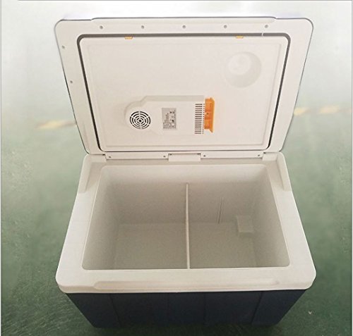 NOALED Kühlbox-Autokühlschrank, 50-Liter-Autokühlschrank, große Kapazität, intelligente Temperaturregelung zum Kühlen und Heizen, 12 V, 24 V Minikühlschrank von NOALED