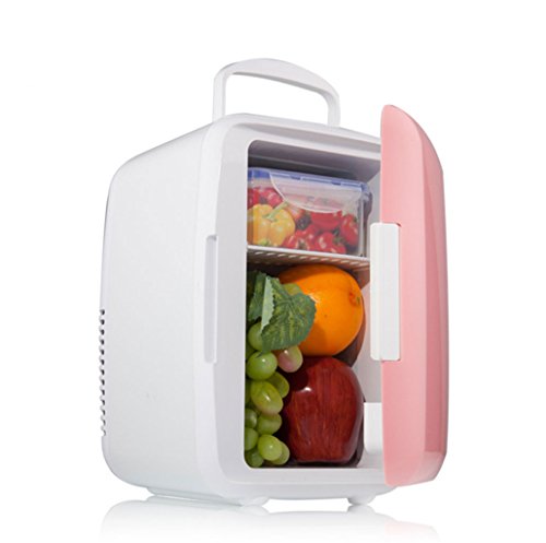 NOALED Kühlbox-Autokühlschrank, 6-Liter-Autokühlschrank, tragbarer Minikühlschrank, 12-V-Gleichstromversorgung, Thermostat, Kühler. von NOALED