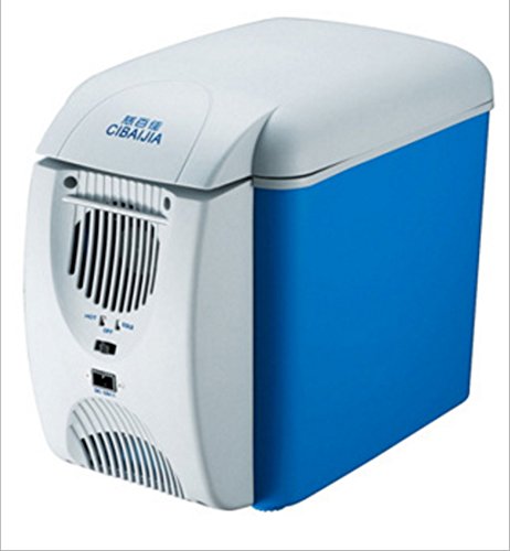 NOALED Kühlbox-Autokühlschrank, 7,5-Liter-Autokühlschrank, tragbarer Minikühlschrank, 12-V-Gleichstromversorgung, Reisekühlschrank, Thermostat. von NOALED