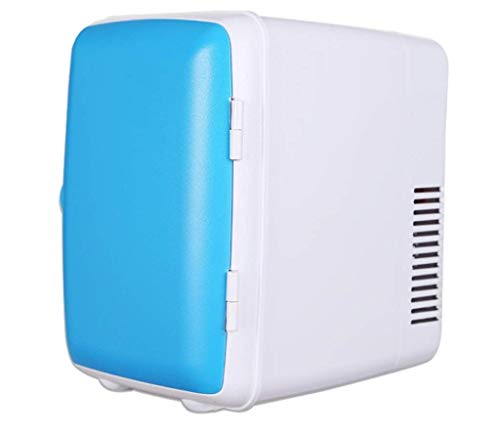 NOALED Mini kleiner Kühlschrank Auto elektronische Warm- und Kaltbox 4L Autokühlschrank Haushalt Einzeltür kleiner Kühlschrank/Haus und Auto Dual-Use (220V/12V), von NOALED