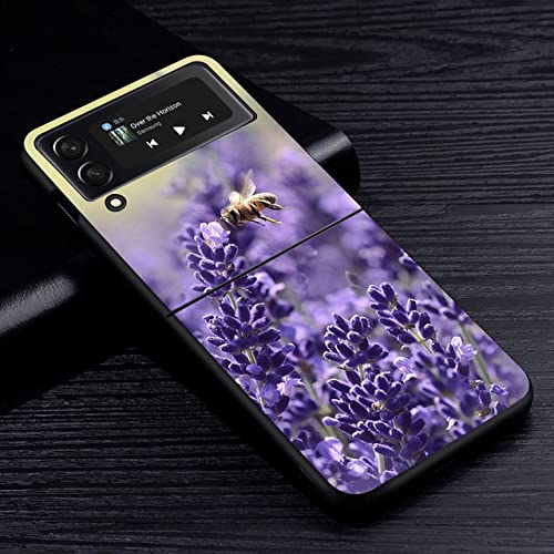 Handyhülle für Samsung Galaxy Z Flip3 Flip4 5G Z Flip 3 4 Hülle Harte PC-Abdeckung Lila Lavendelblumen,Z9,Für Z Flip 3 5G Handyhülle für Samsung Galaxy Z Flip3 Flip4 5G Z Flip 3 4 Hülle Harte PC-Abdeckung Lila Lavendelblumen,Z9,Für Z Flip 3 5G von NOBAA
