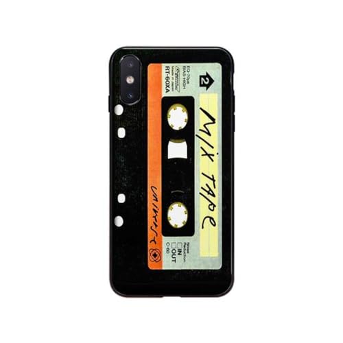 NOBAA Retro-Kassetten-Telefonhülle für iPhone 15 14 Pro Max 13 Pro Max 12mini 12 11 ProMax XS MAX 14 Plus X, C14, für iPhone 15 von NOBAA