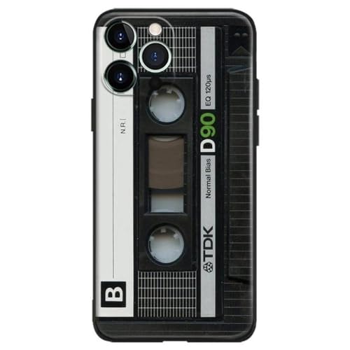 NOBAA Vintage Audio-Kassettenband Retro-Silikon-Handyhülle für iPhone 7 8 14 15 Plus X XR XS 11 12 13 Mini 14 15 Pro Max, C2, für iPhone 15 NOBAA Vintage Audio-Kassettenband Retro-Silikon-Handyhülle für iPhone 7 8 14 15 Plus X XR XS 11 12 13 Mini 14 15 Pro Max, C2, für iPhone 15 von NOBAA