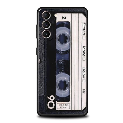 Vintage Kassetten-Handyhülle für Samsung Galaxy S23 S22 S20 S21 FE Note 20 10 Ultra S10 S10E M22 M32 Plus Cover, A2, für S23 von NOBAA
